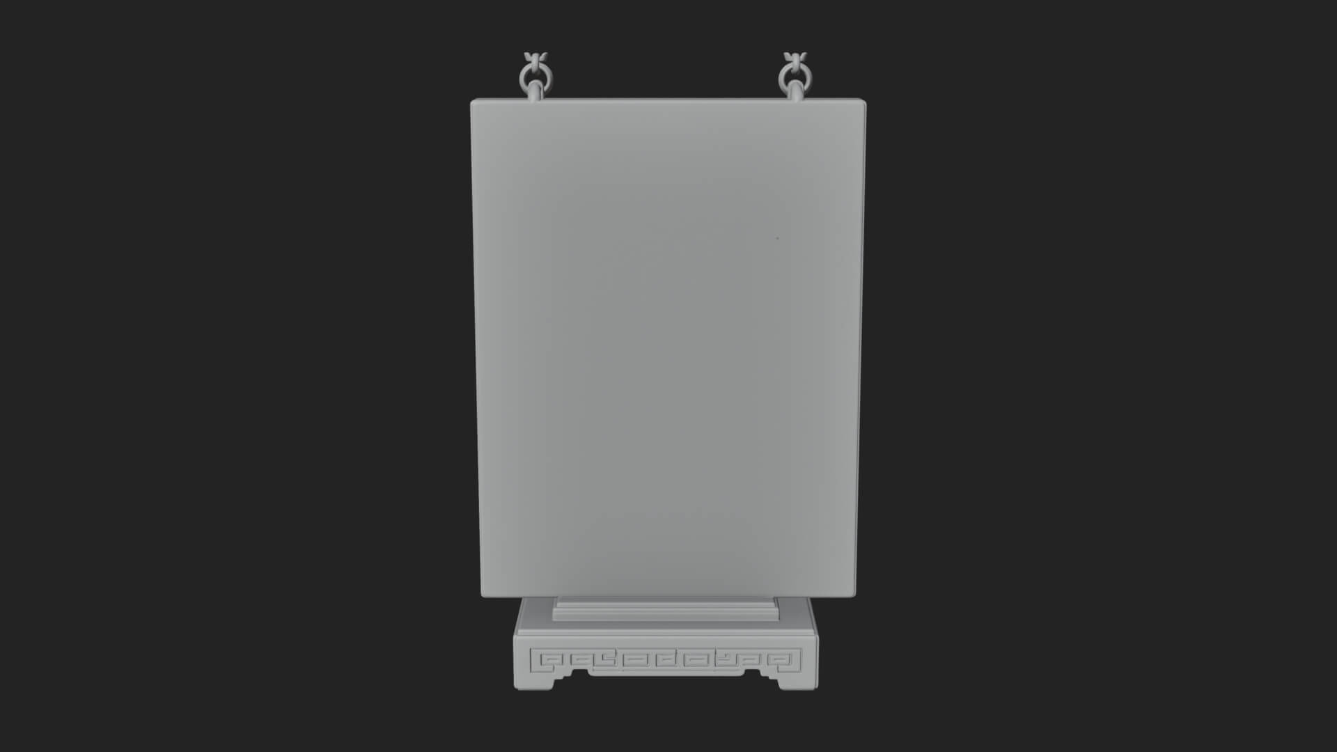 Floral Candle Wall Plaque Design 1 3D Print Model 3D Model