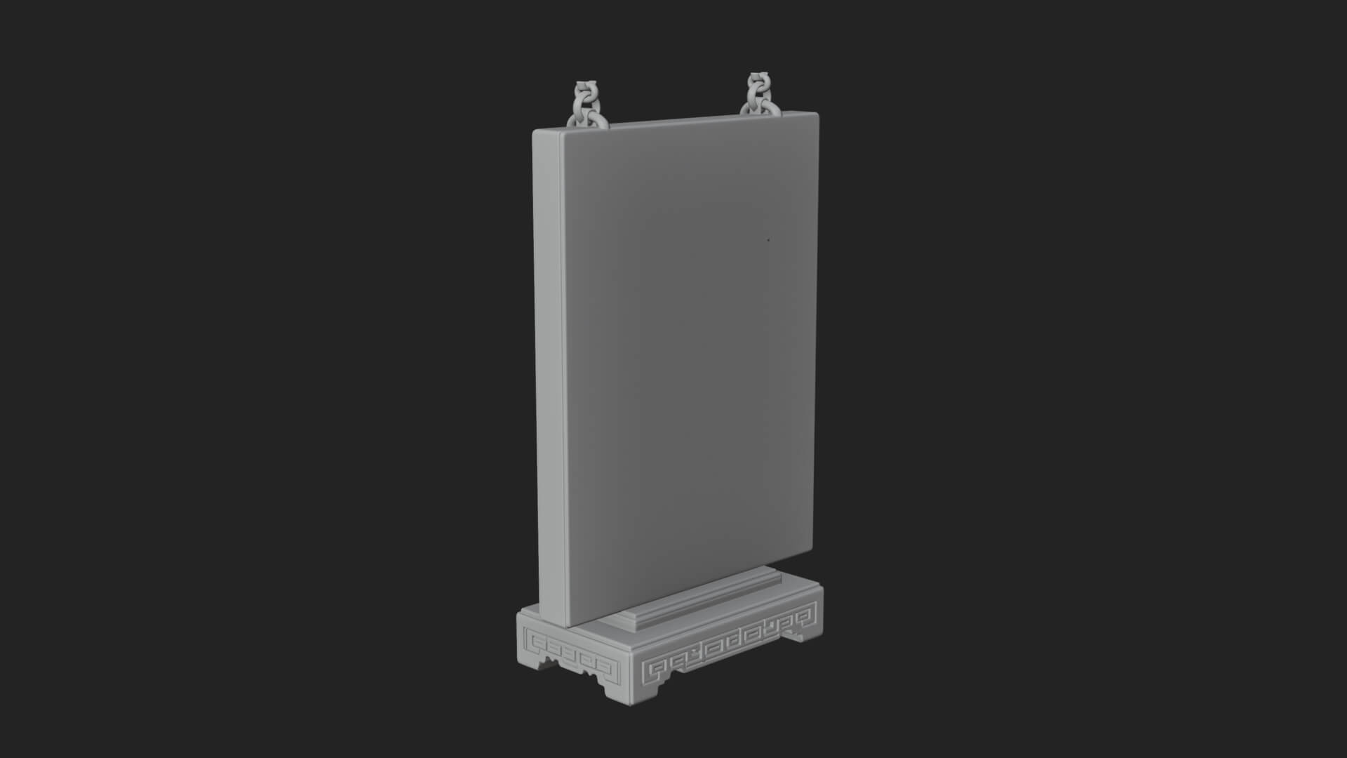 Floral Candle Wall Plaque Design 1 3D Print Model 3D Model