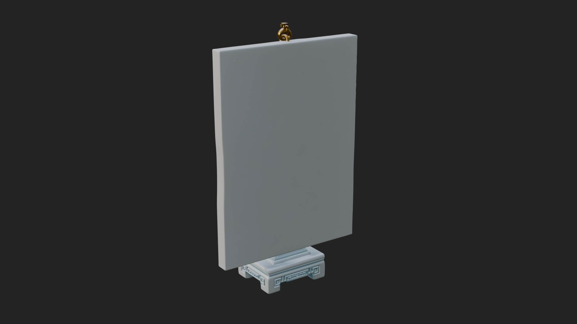 Floral Candle Wall Plaque Design 2 3D Print Model 3D Model