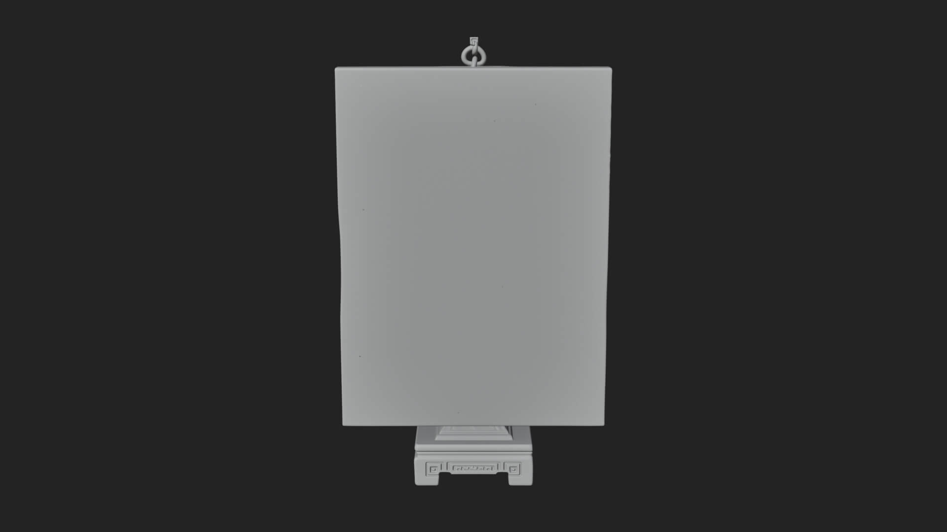 Floral Candle Wall Plaque Design 2 3D Print Model 3D Model
