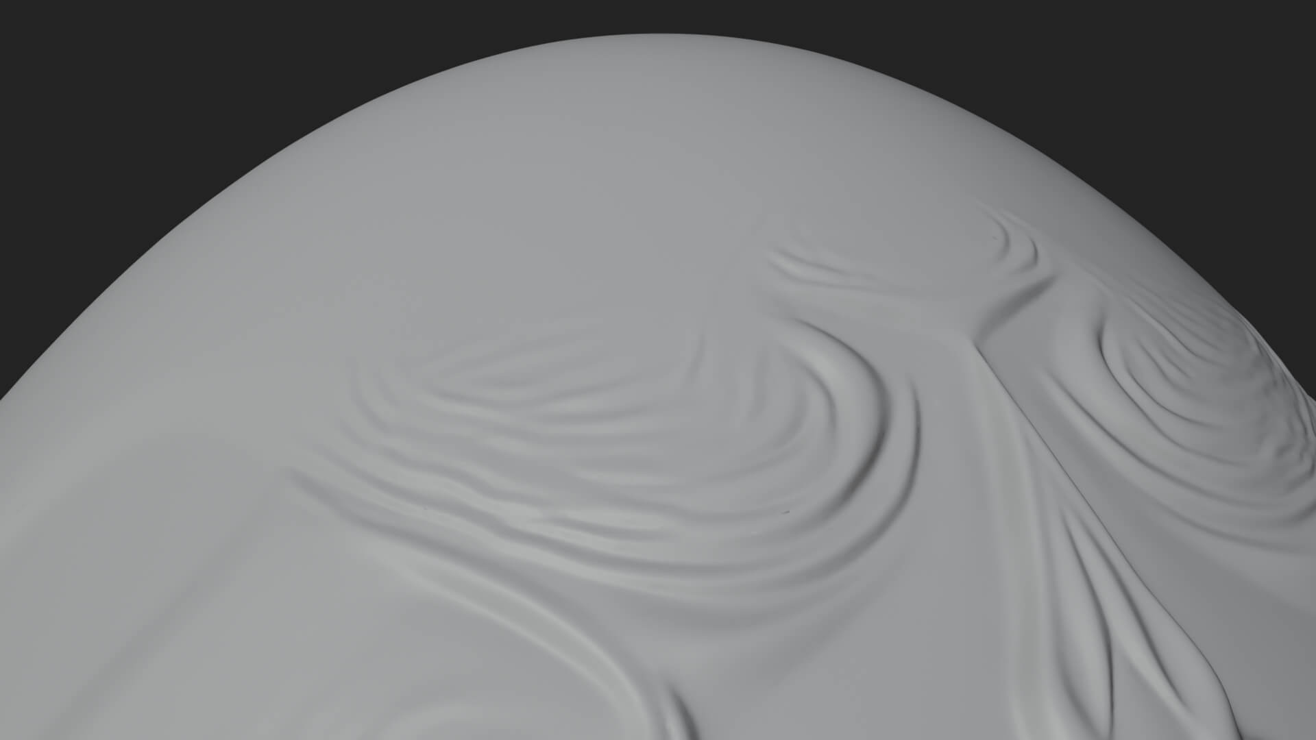 Floral Carved Easter Egg Ornament Design 1 3d Print Model 3D Model