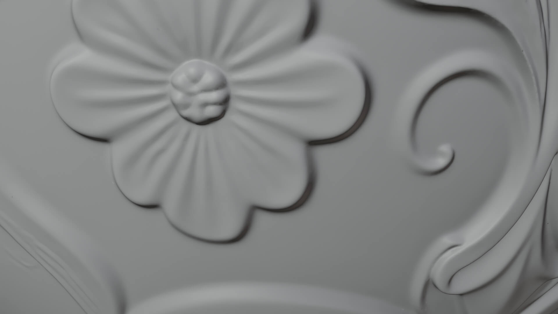 Floral Carved Easter Egg Ornament Design 5 3D Print Model 3D Model