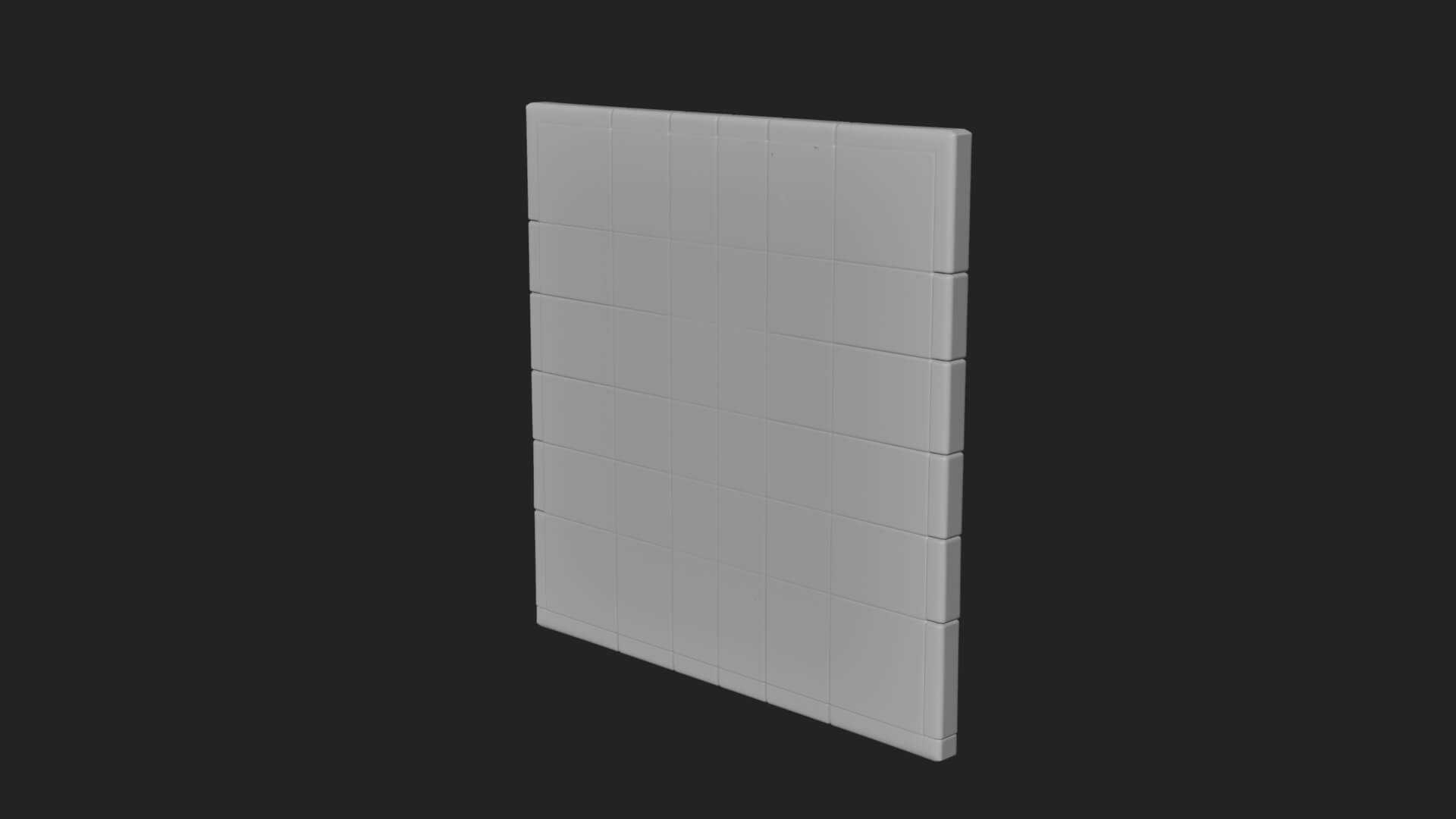 Floral Carved Wall Plaque Design 1 3D Print Model 3D Model