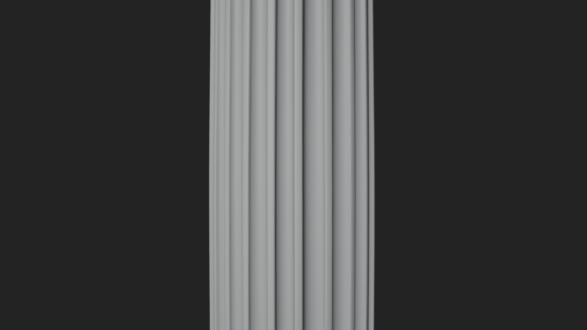 Fluted Stone Column Design 14 3D Print Model 3D Model