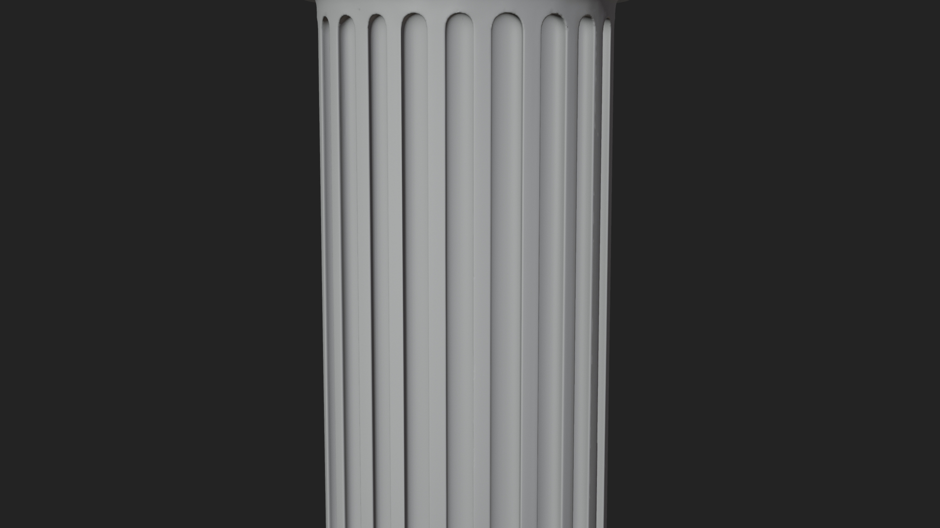 Fluted Stone Column Design 15 3D Print Model 3D Model