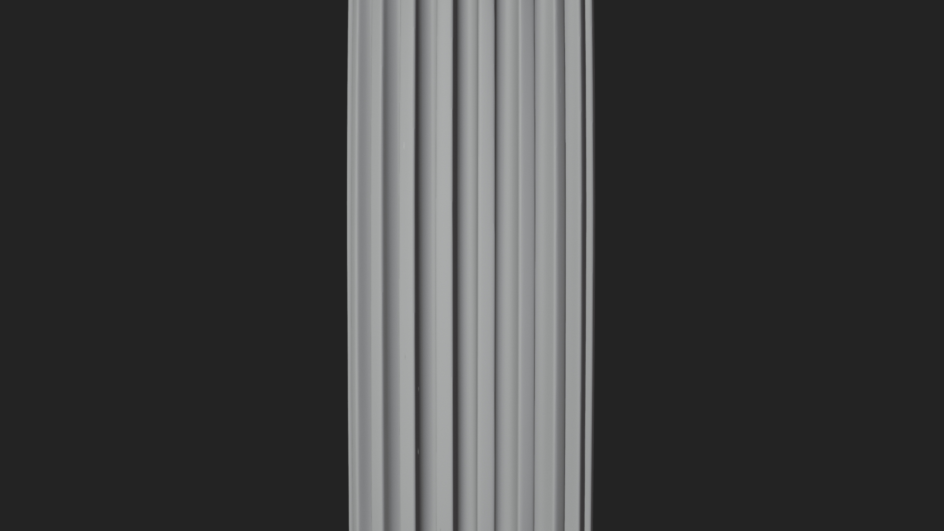 Fluted Stone Column Design 16 3d Print Model 3D Model
