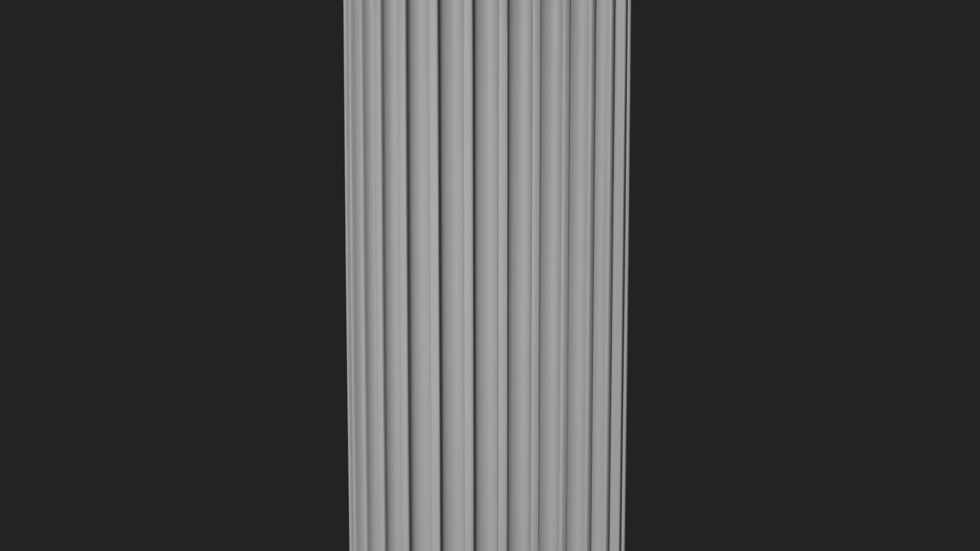 Fluted Stone Column Design 20 3D Print Model 3D Model