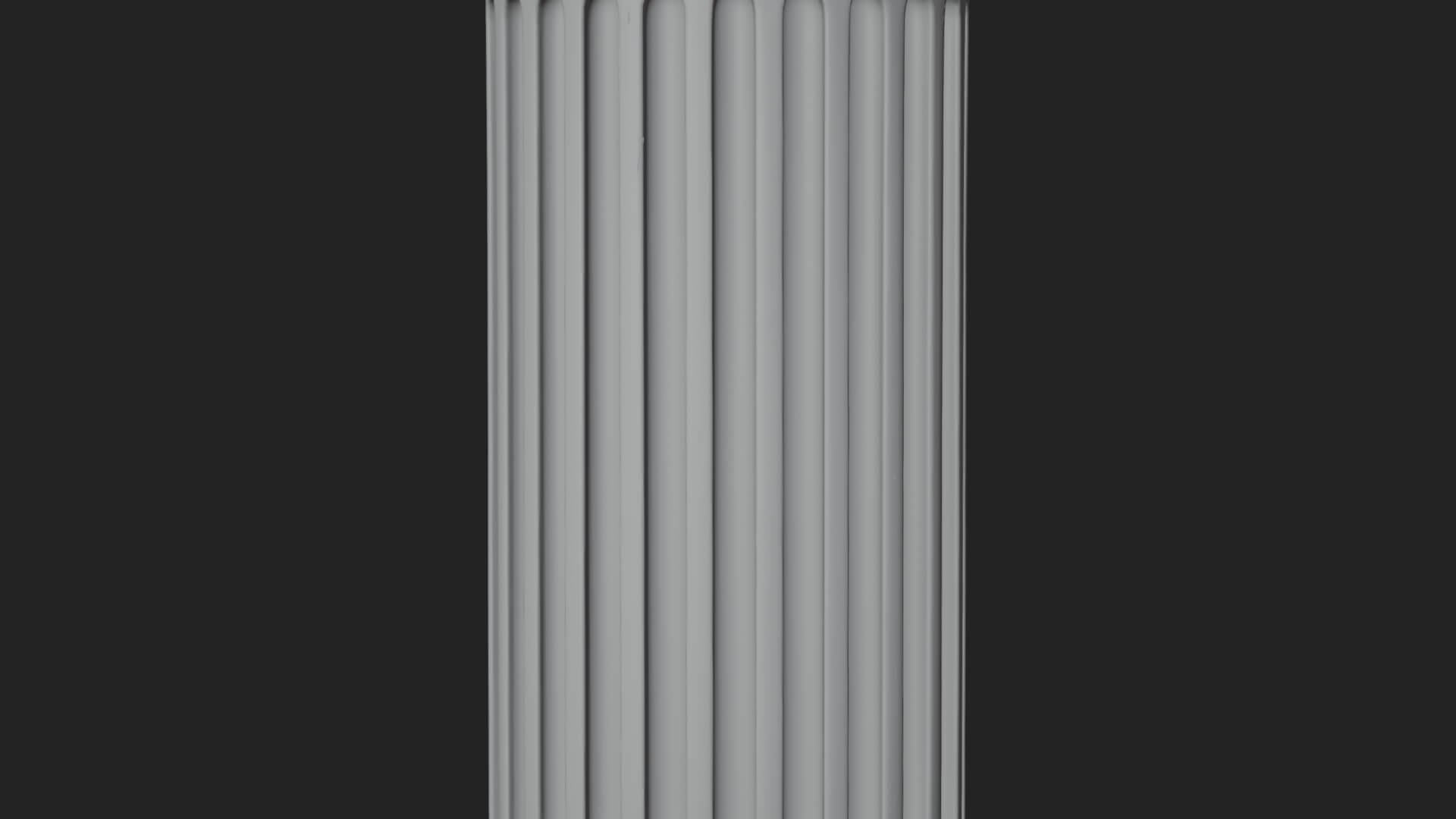 Fluted Stone Column Design 21 3D Print Model 3D Model