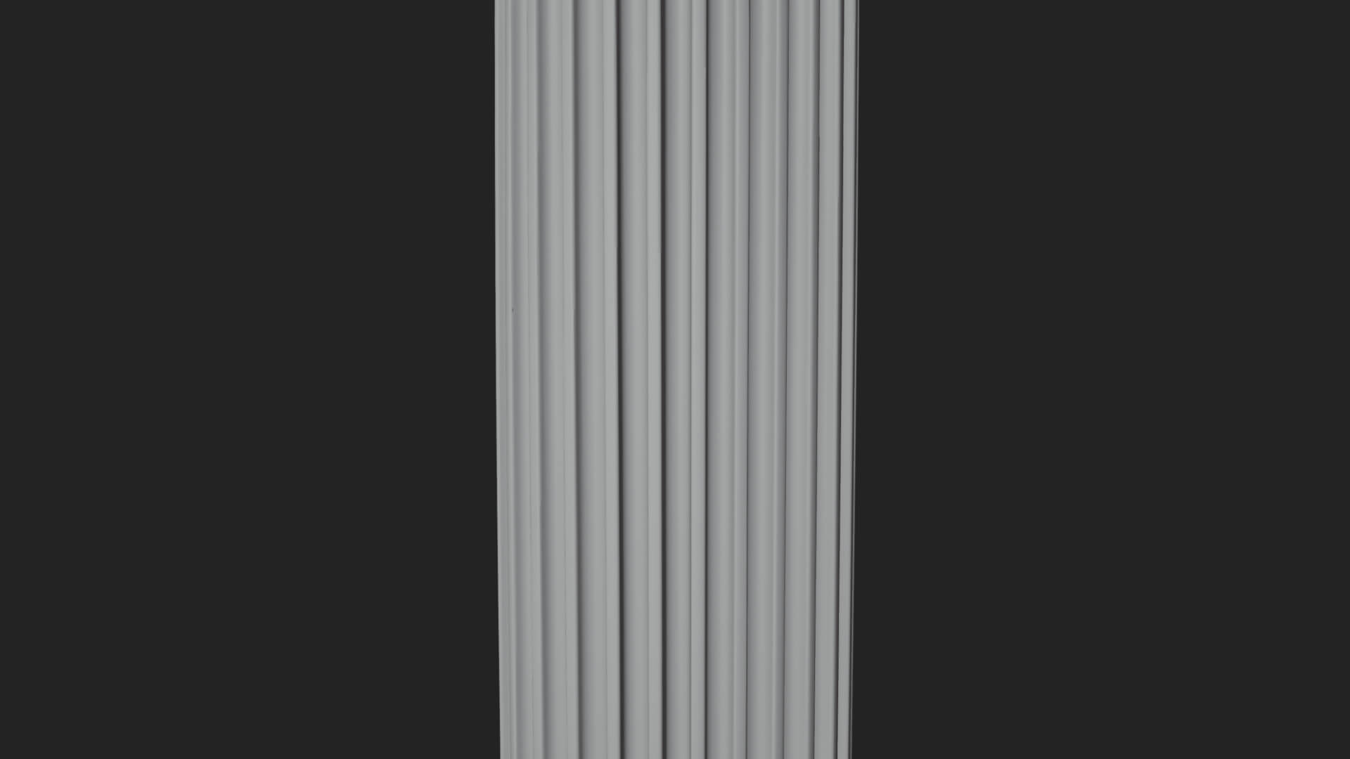 Fluted Stone Column Design 23 3D Print Model 3D Model
