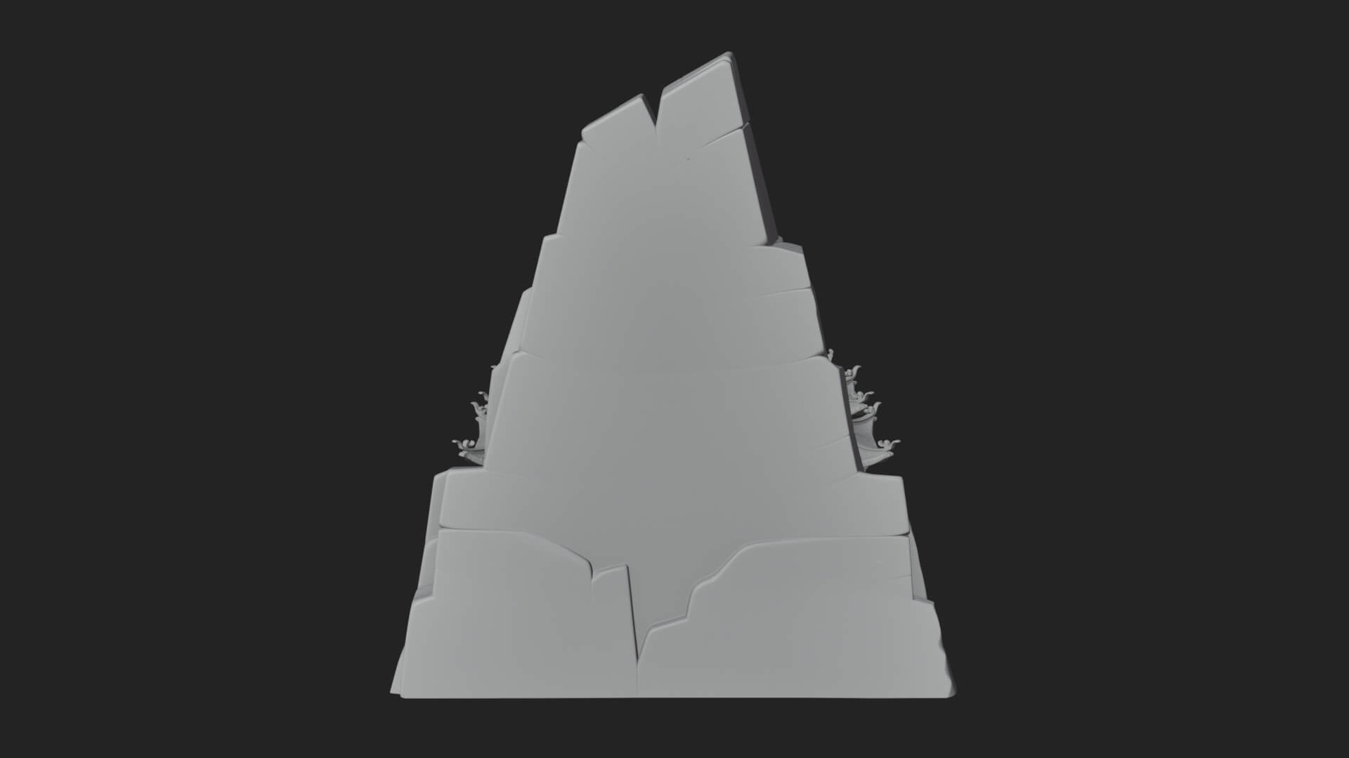 Fortified Pagoda Tower Design 19 3D Print Model 3D Model
