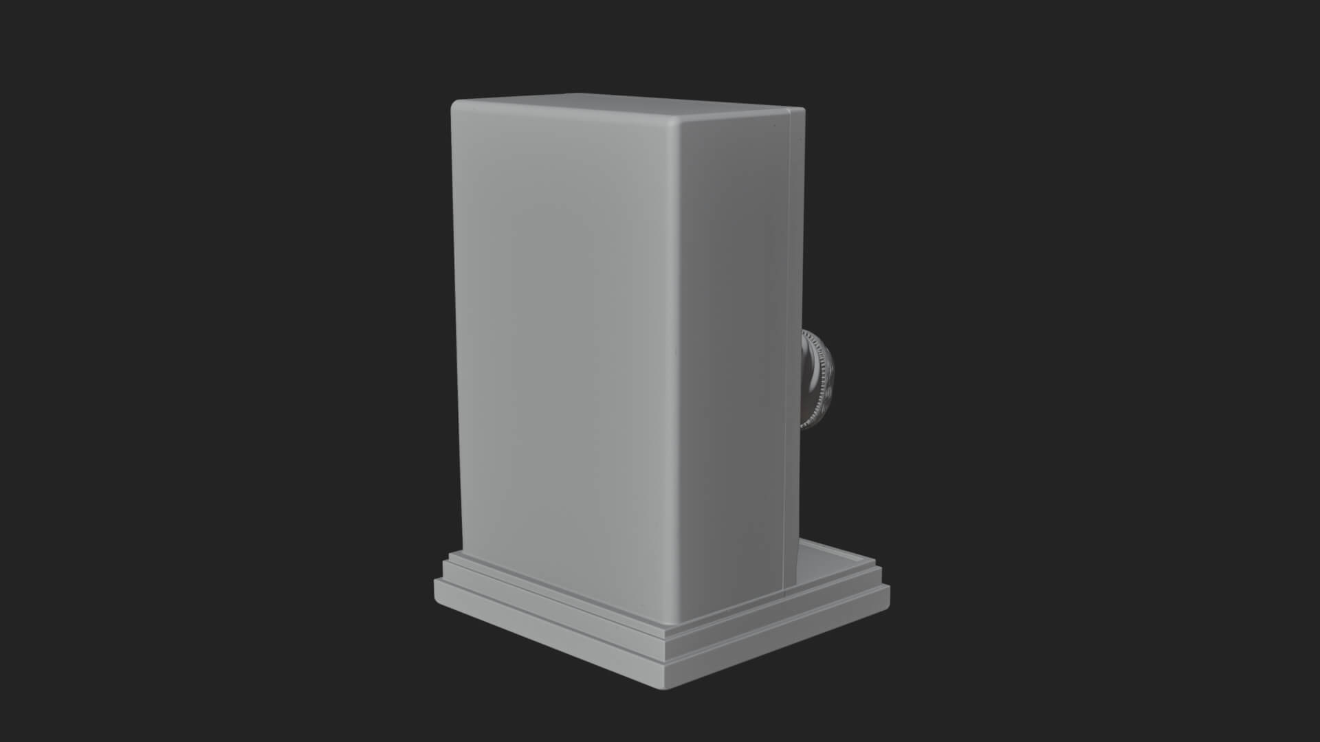 Framed Niche Santa Statue Design 1 3D Print Model 3D Model
