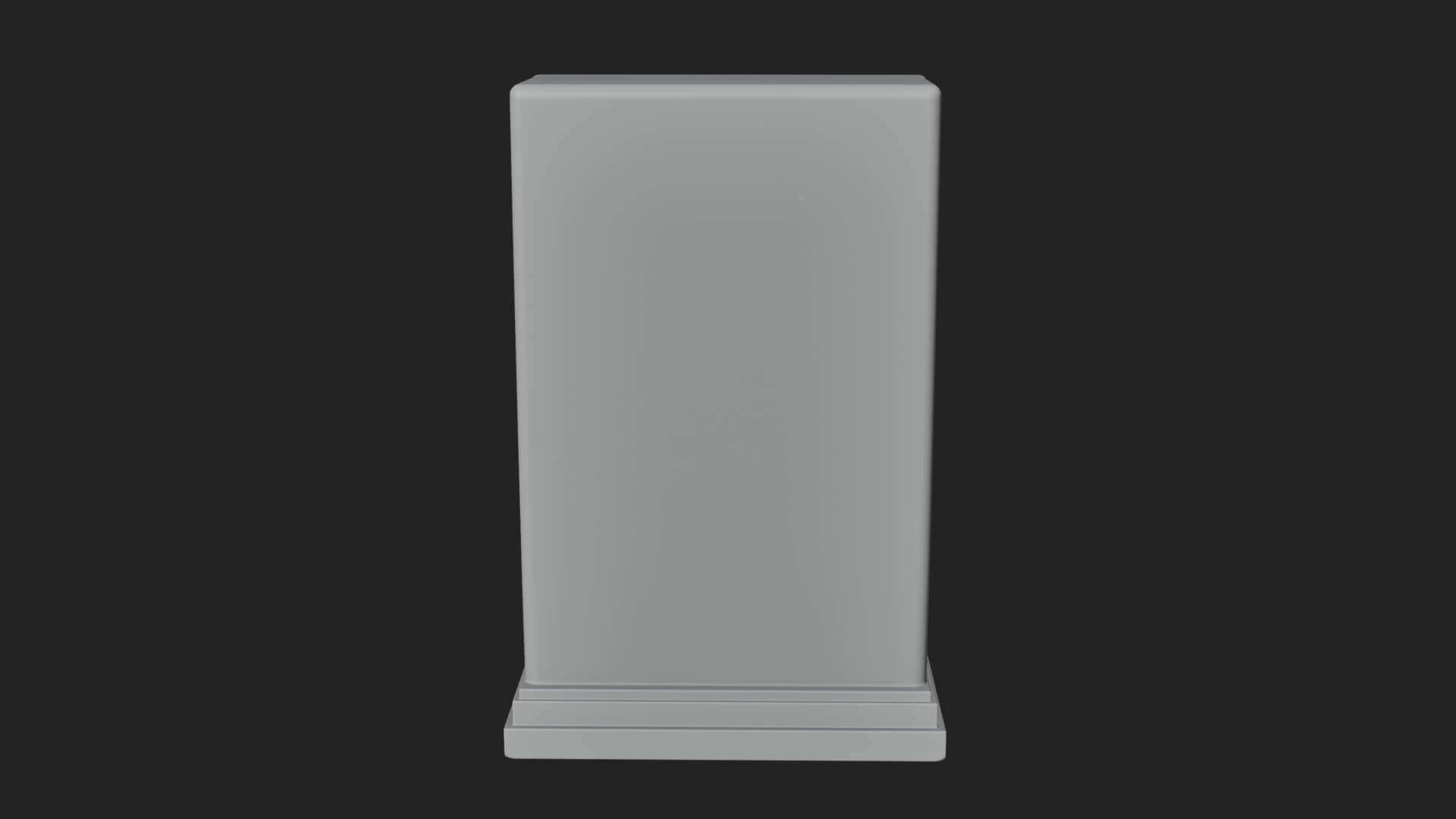 Framed Niche Santa Statue Design 1 3D Print Model 3D Model