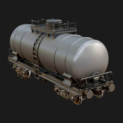 Freight Train Wagon Model Design 12 3d Print Model