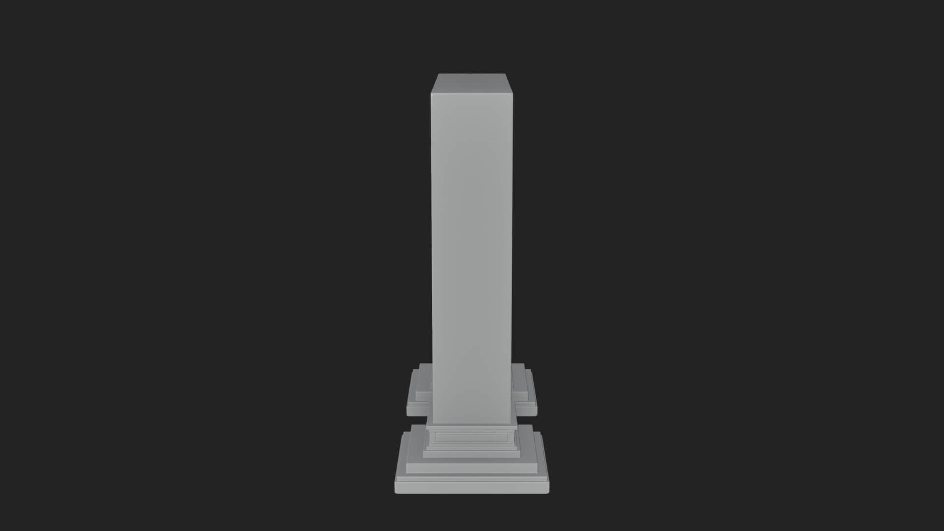 Fretwork Stone Arch Design 2 3D Print Model 3D Model