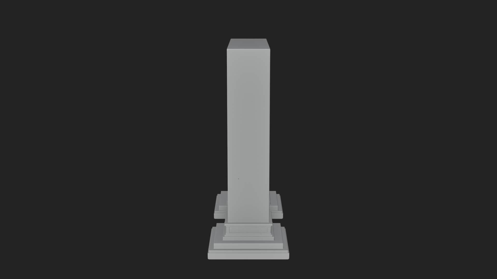 Fretwork Stone Arch Design 2 3D Print Model 3D Model