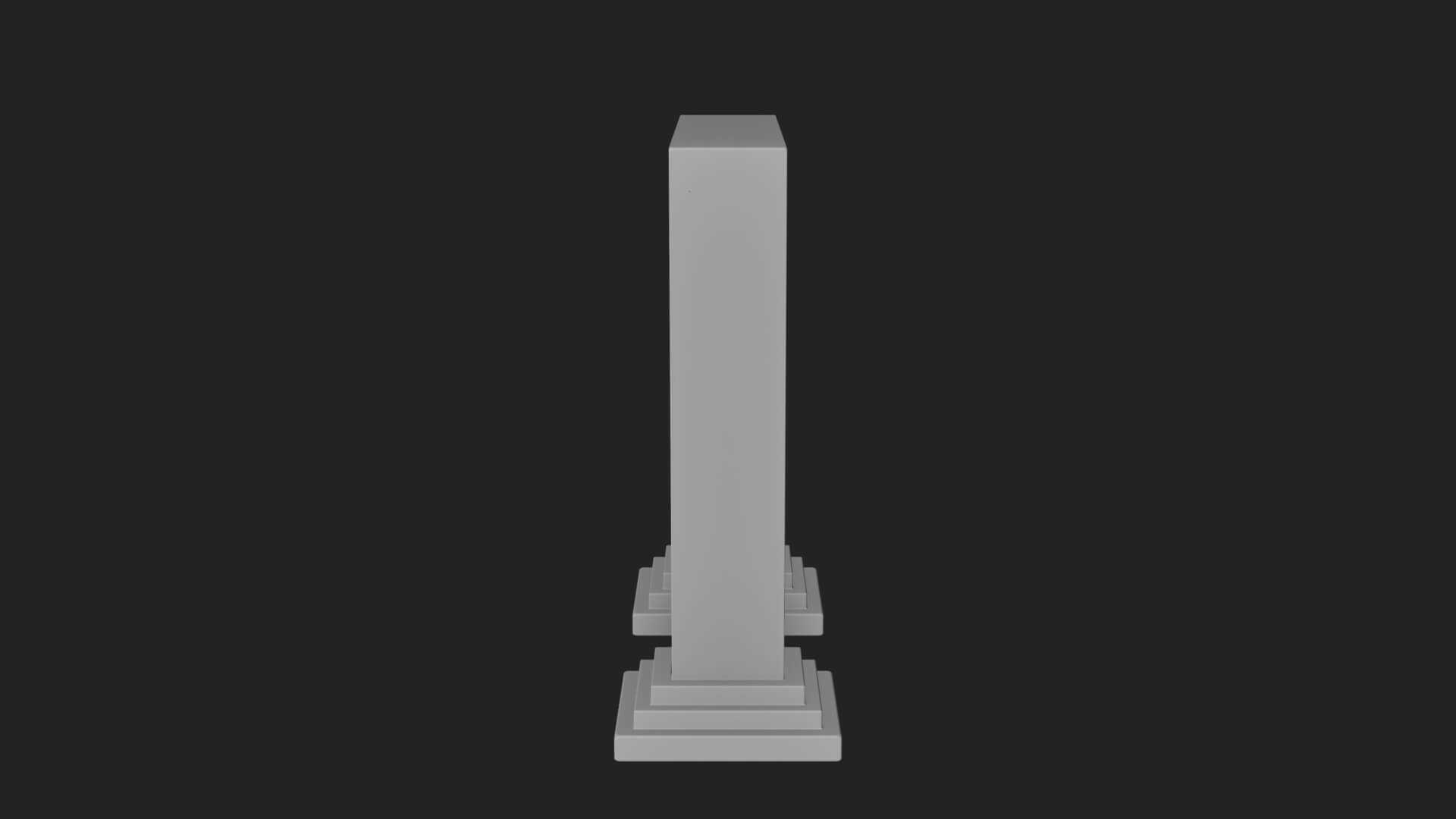 Fretwork Stone Arch Design 4 3D Print Model 3D Model