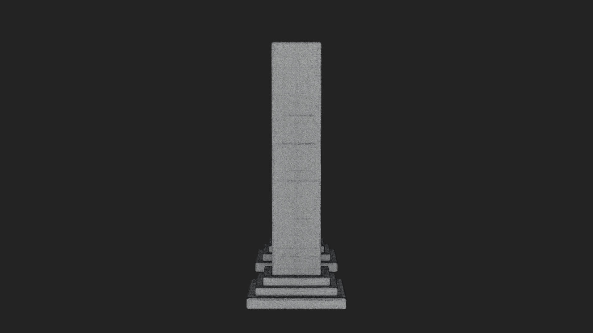 Fretwork Stone Arch Design 4 3D Print Model 3D Model