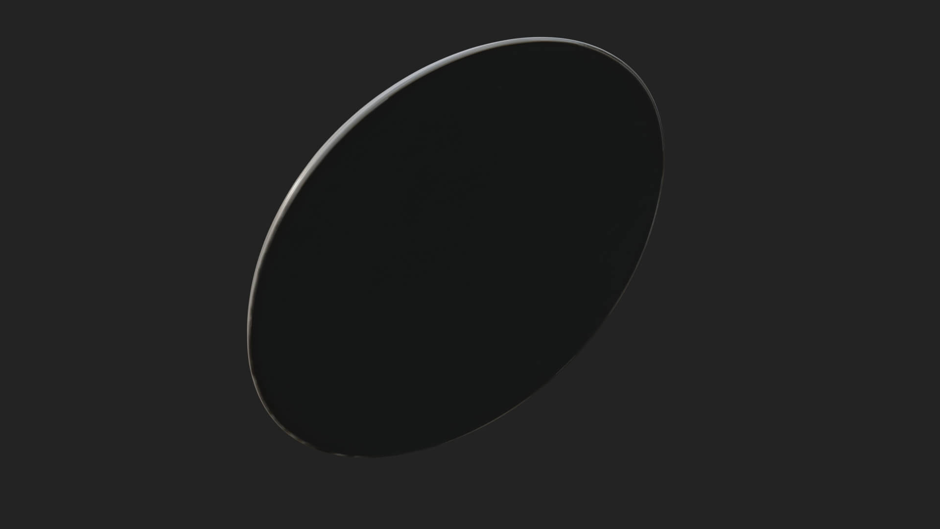 Full Moon Crater Disc Plaque Design 1 3D Print Model 3D Model