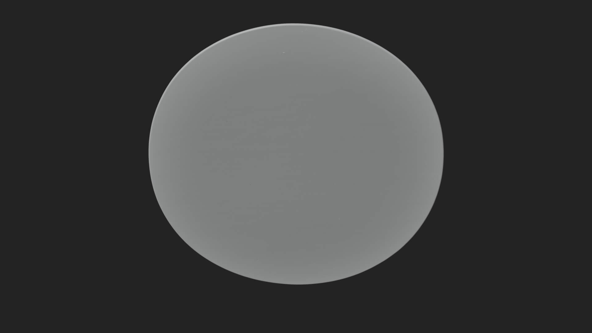 Full Moon Crater Disc Plaque Design 1 3D Print Model 3D Model