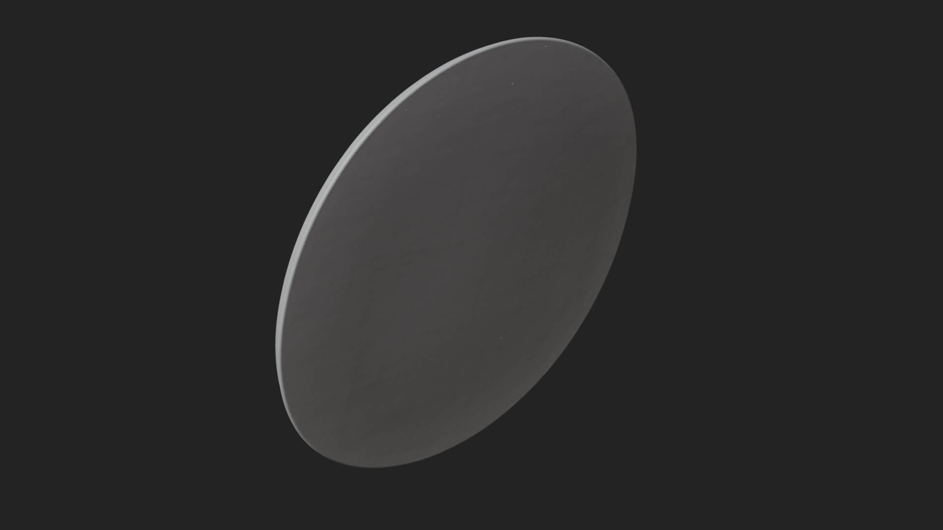 Full Moon Crater Disc Plaque Design 1 3D Print Model 3D Model