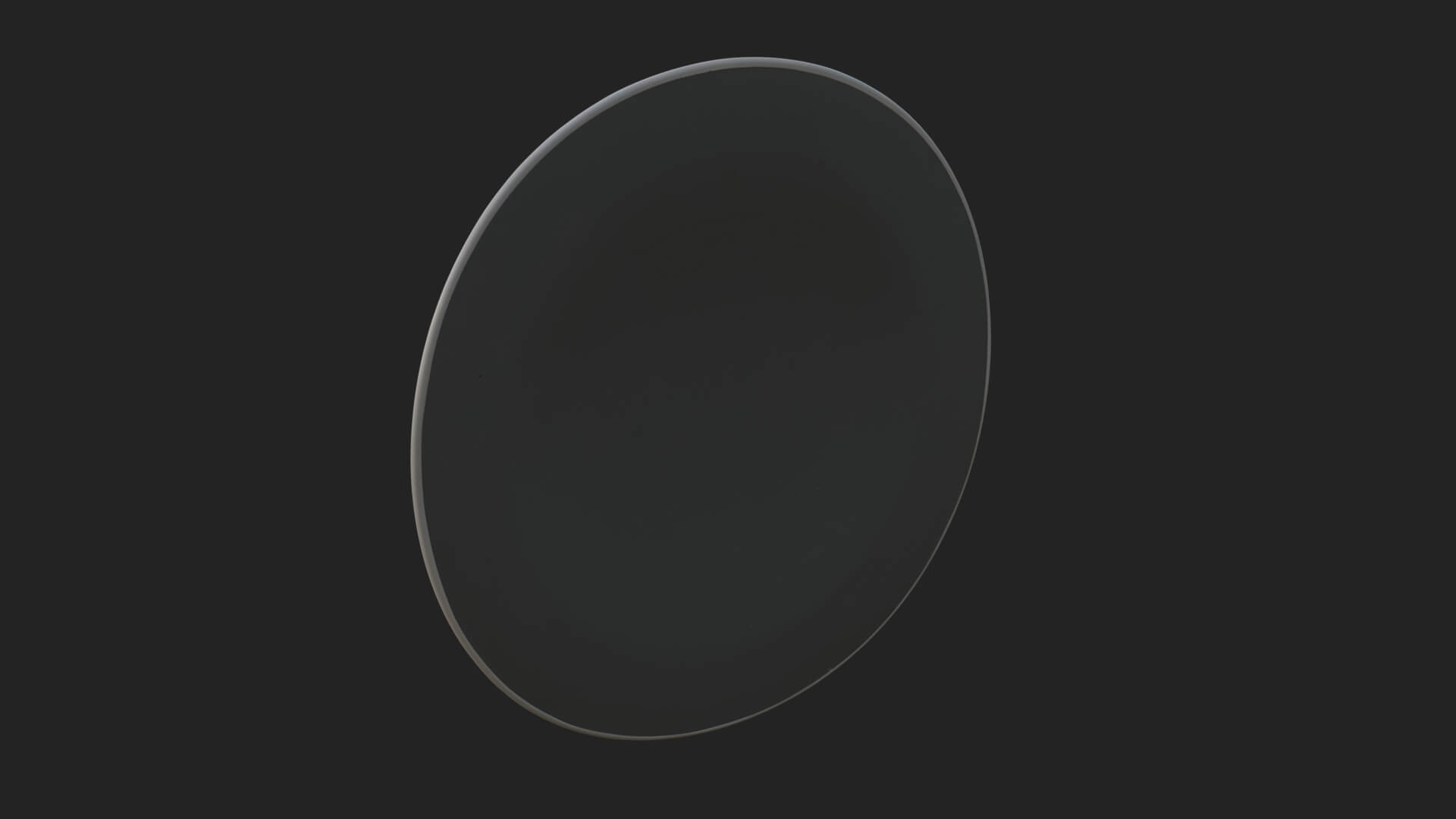 Full Moon Crater Disc Plaque Design 2 3D Print Model 3D Model