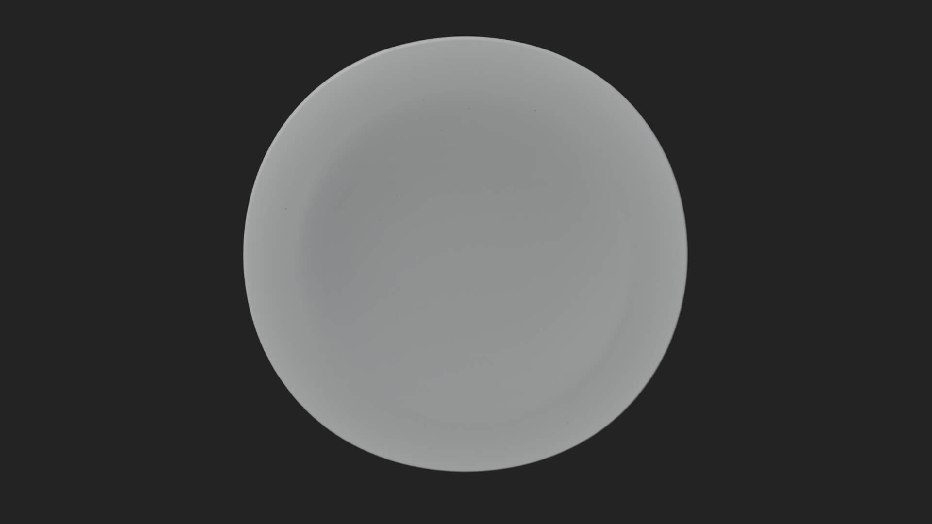 Full Moon Crater Disc Plaque Design 2 3D Print Model 3D Model