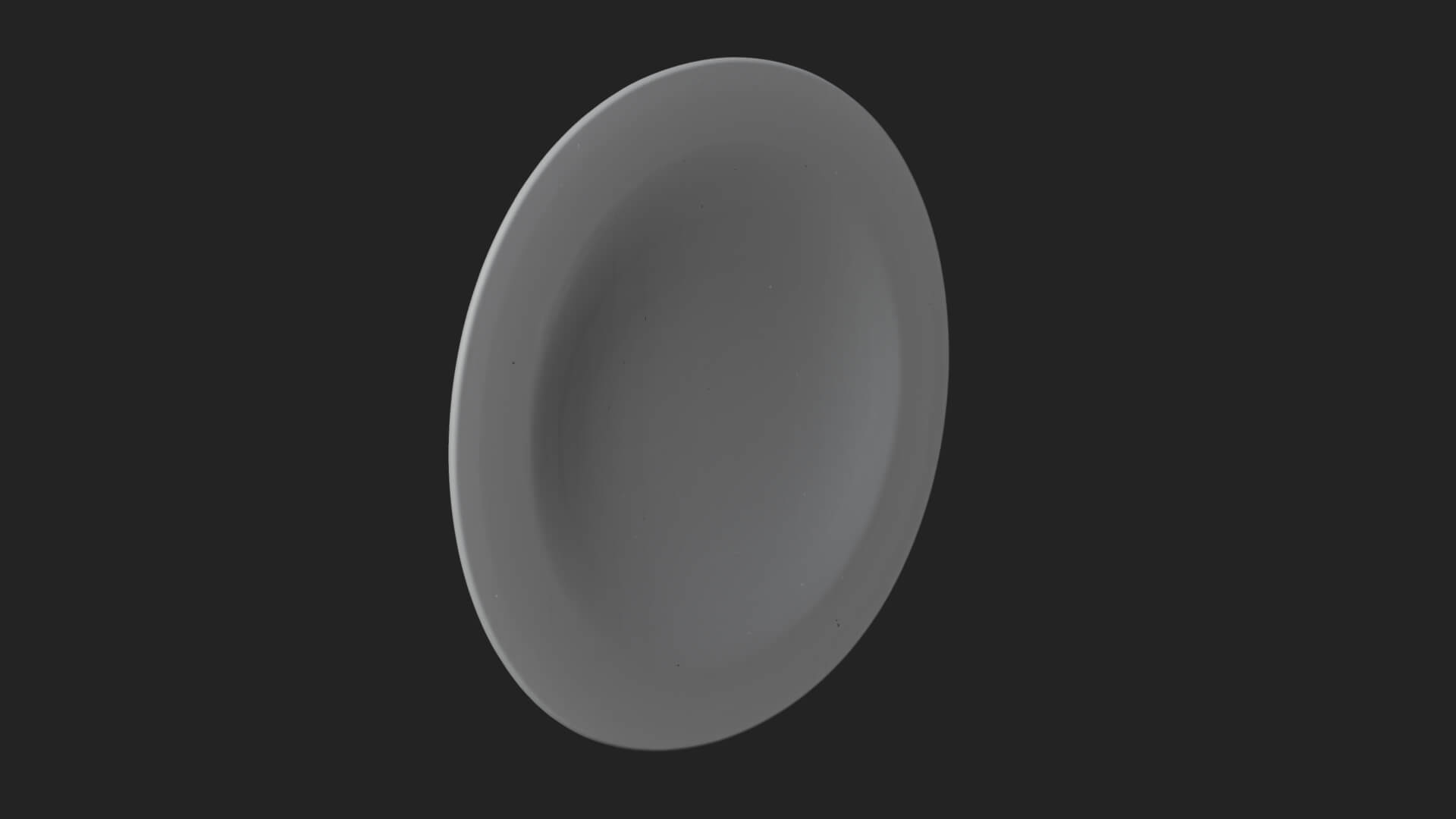 Full Moon Crater Disc Plaque Design 2 3D Print Model 3D Model