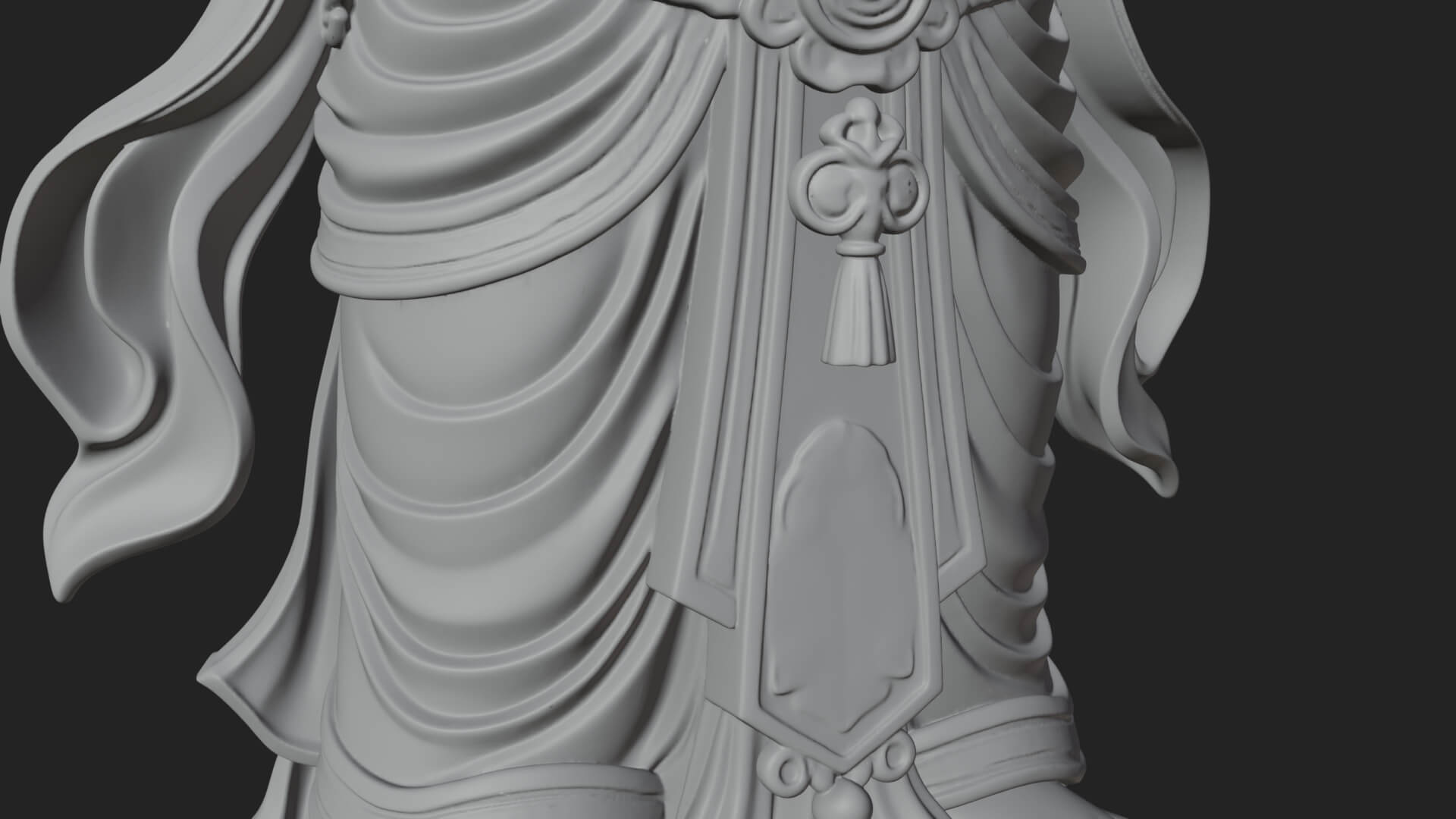 Ganesha Statue Design 10 3D Print Model 3D Model