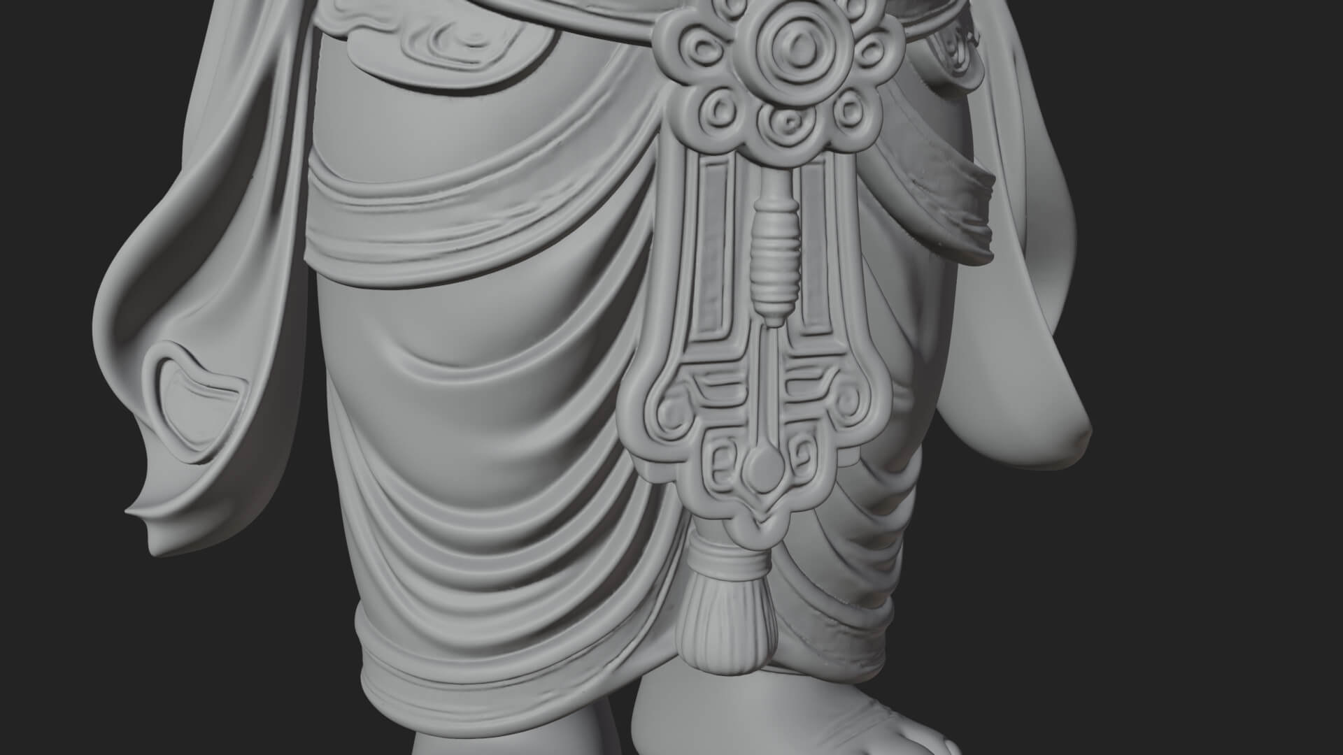 Ganesha Statue Design 11 3D Print Model 3D Model