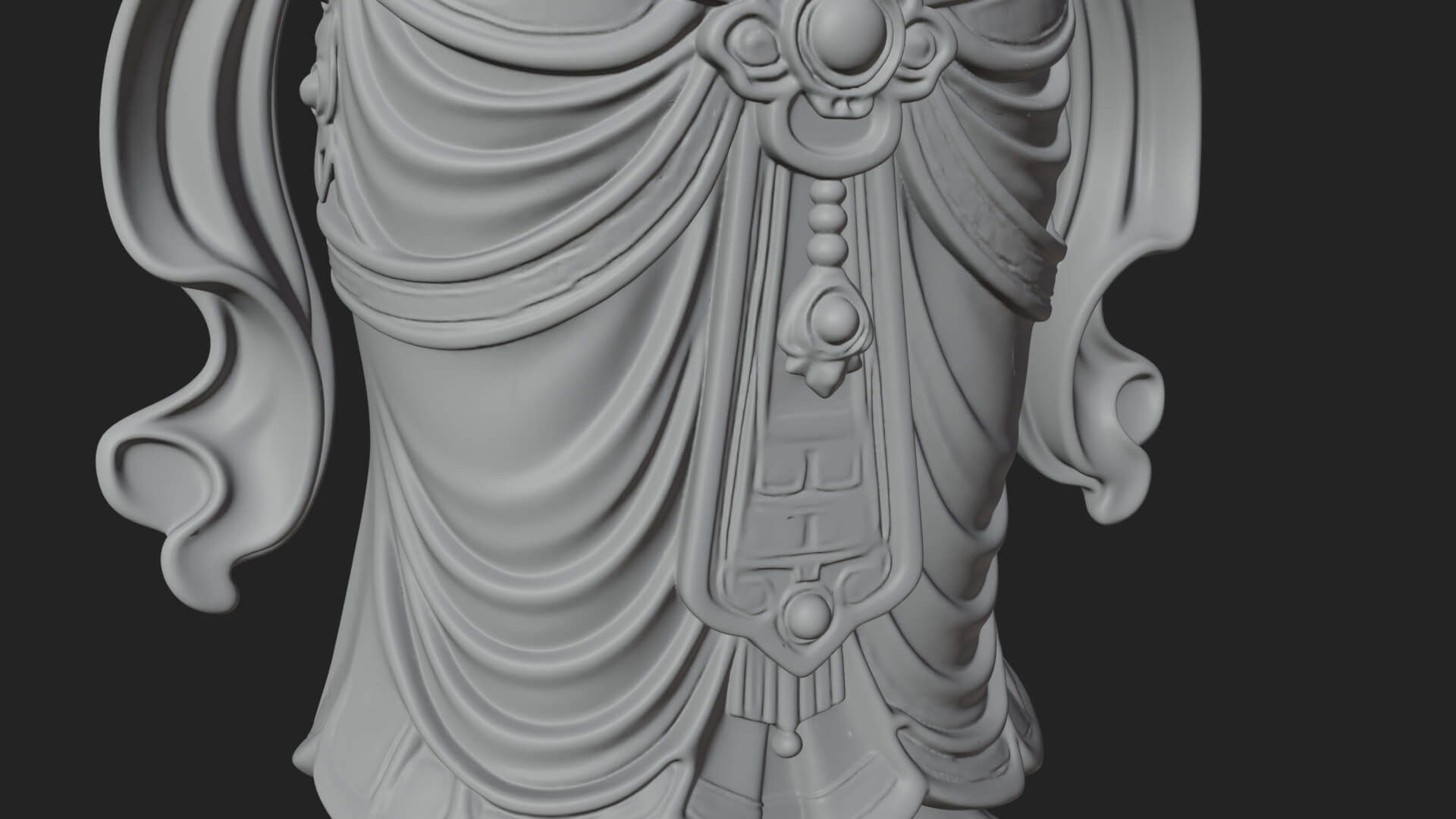 Ganesha Statue Design 12 3D Print Model 3D Model