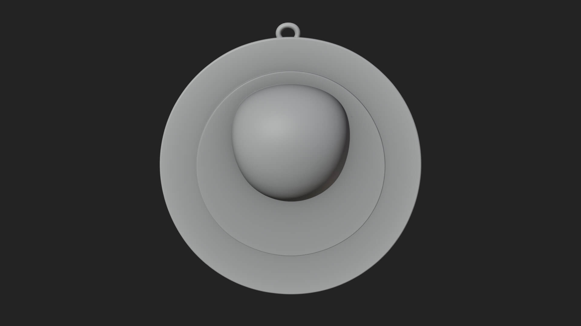 Gear Skull Oval Relief Plaque Design 2 3D Print Model 3D Model