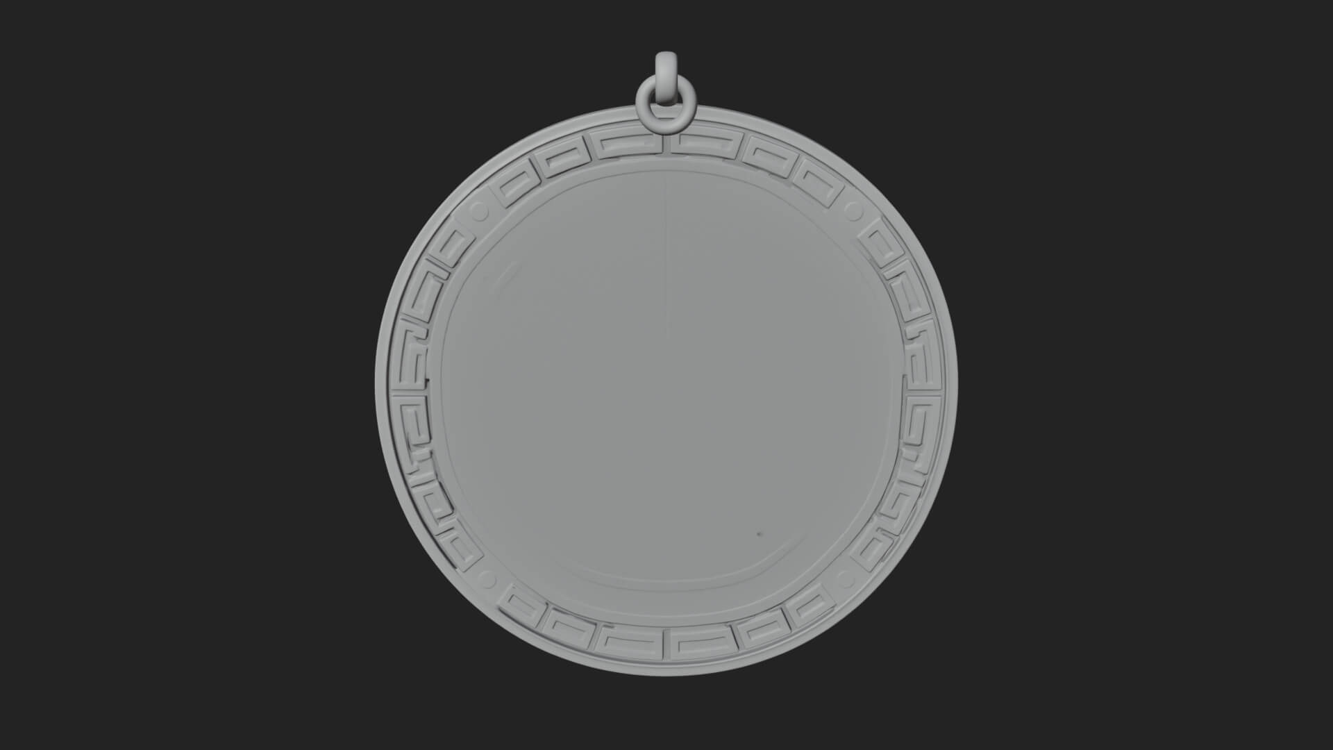 Gear Skull Oval Relief Plaque Design 4 3D Print Model 3D Model
