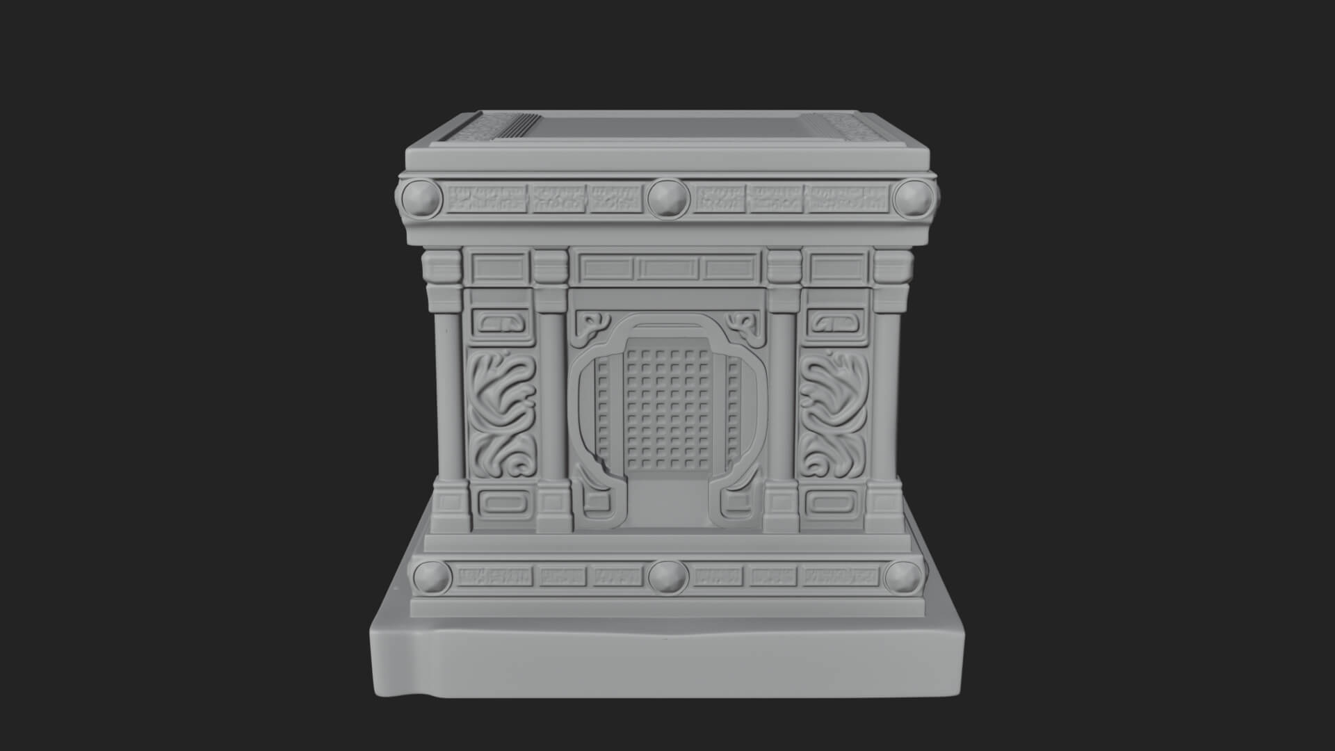 Gem Set Altar Tabernacle Model Design 1 3D Print Model 3D Model