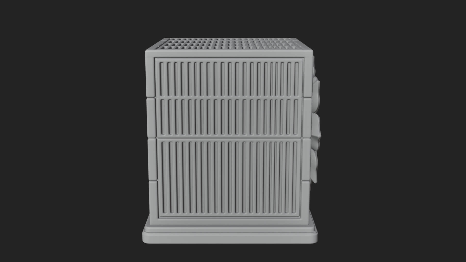 Gem Set Altar Tabernacle Model Design 2 3D Print Model 3D Model