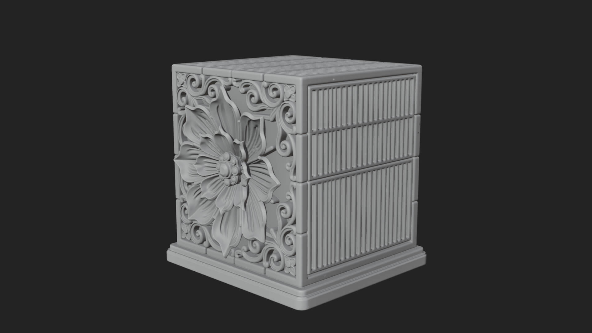 Gem Set Altar Tabernacle Model Design 2 3D Print Model 3D Model