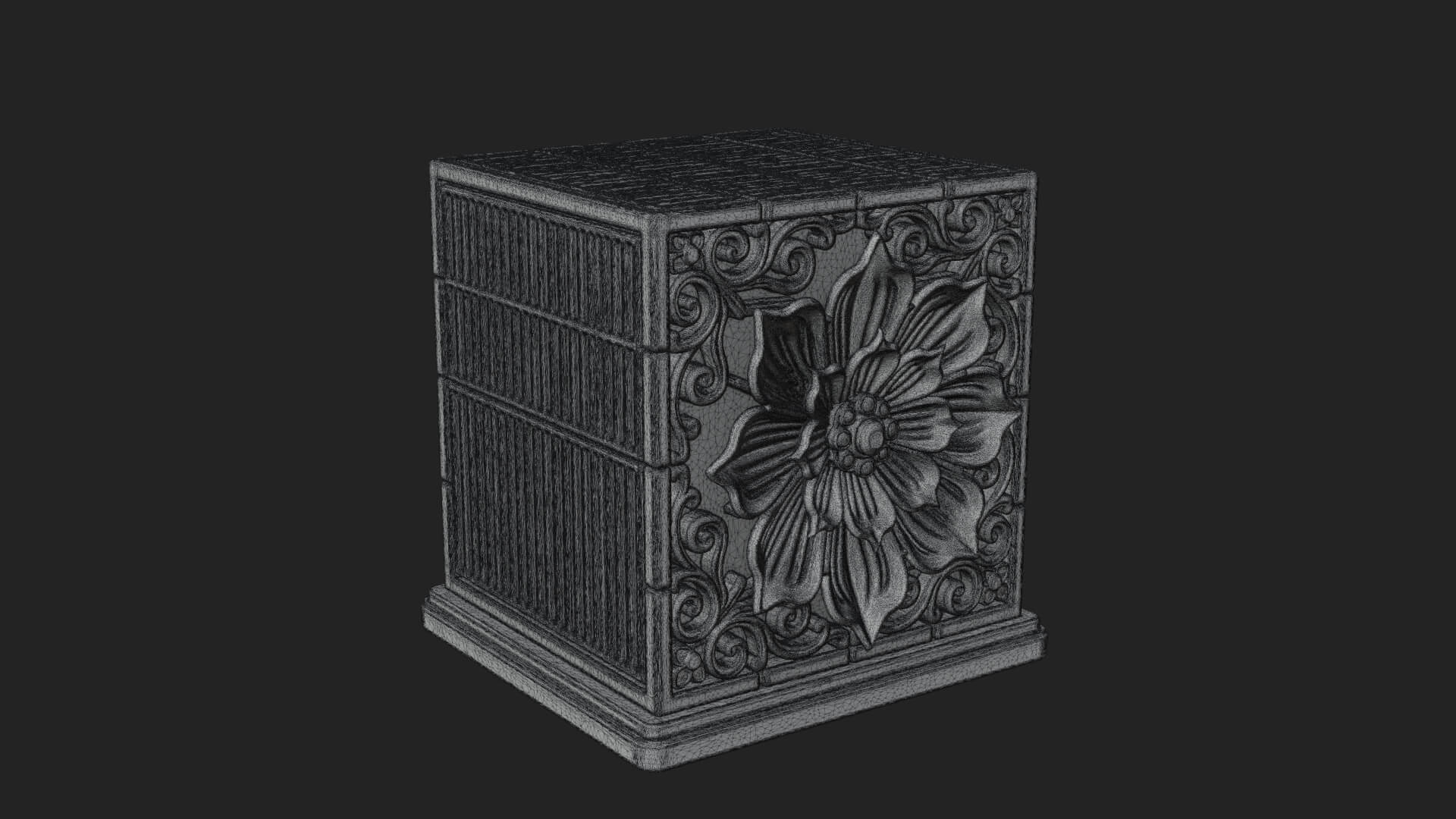 Gem Set Altar Tabernacle Model Design 2 3D Print Model 3D Model