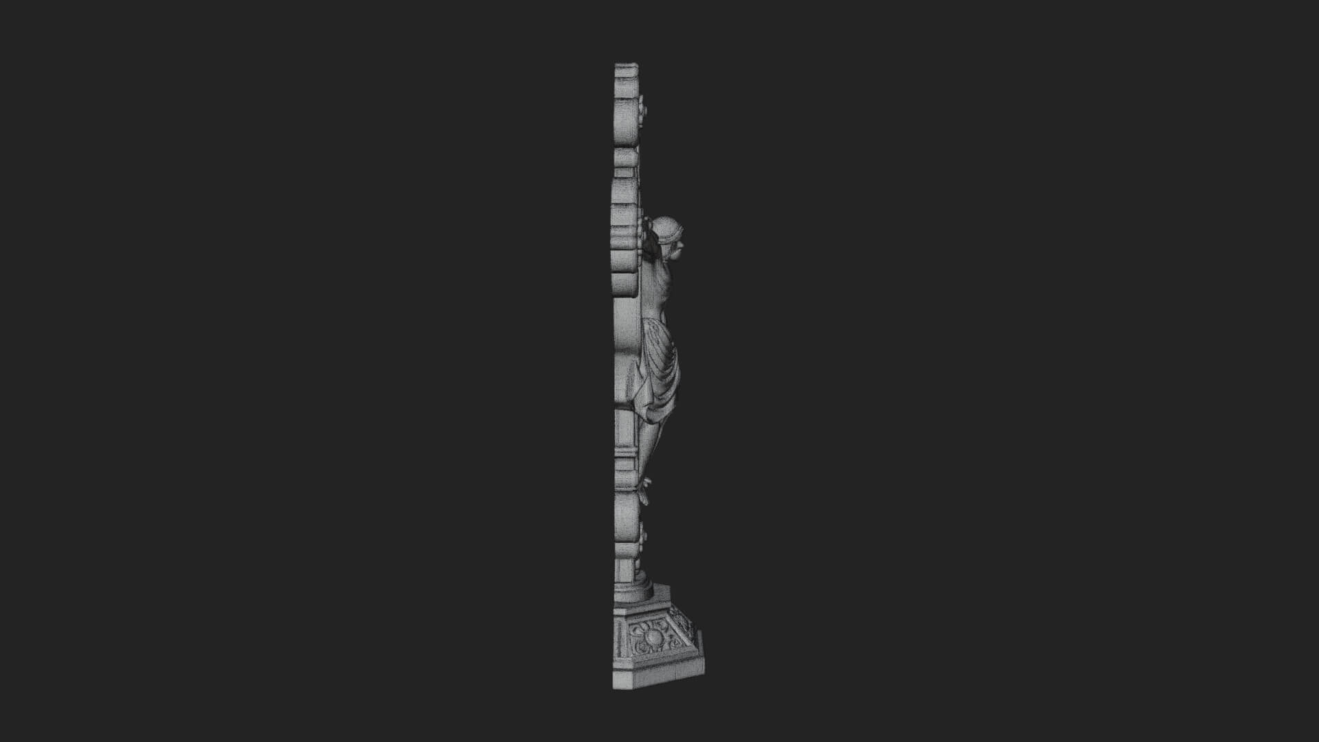 Gemmed Crucifix Cross Model Design 22 3D Print Model 3D Model