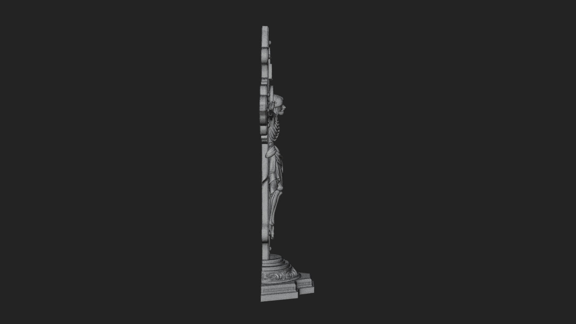 Gemmed Crucifix Cross Model Design 23 3D Print Model 3D Model