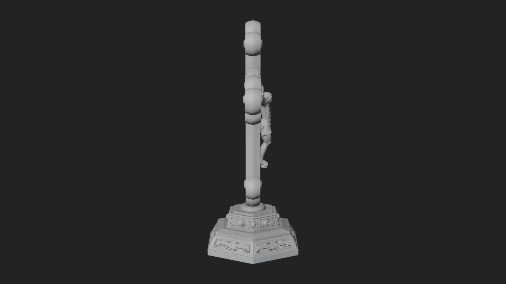 Gemmed Crucifix Cross Model Design 35 3D Print Model 3D Model