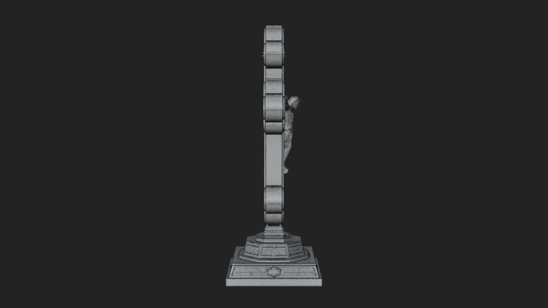 Gemmed Crucifix Cross Model Design 36 3D Print Model 3D Model
