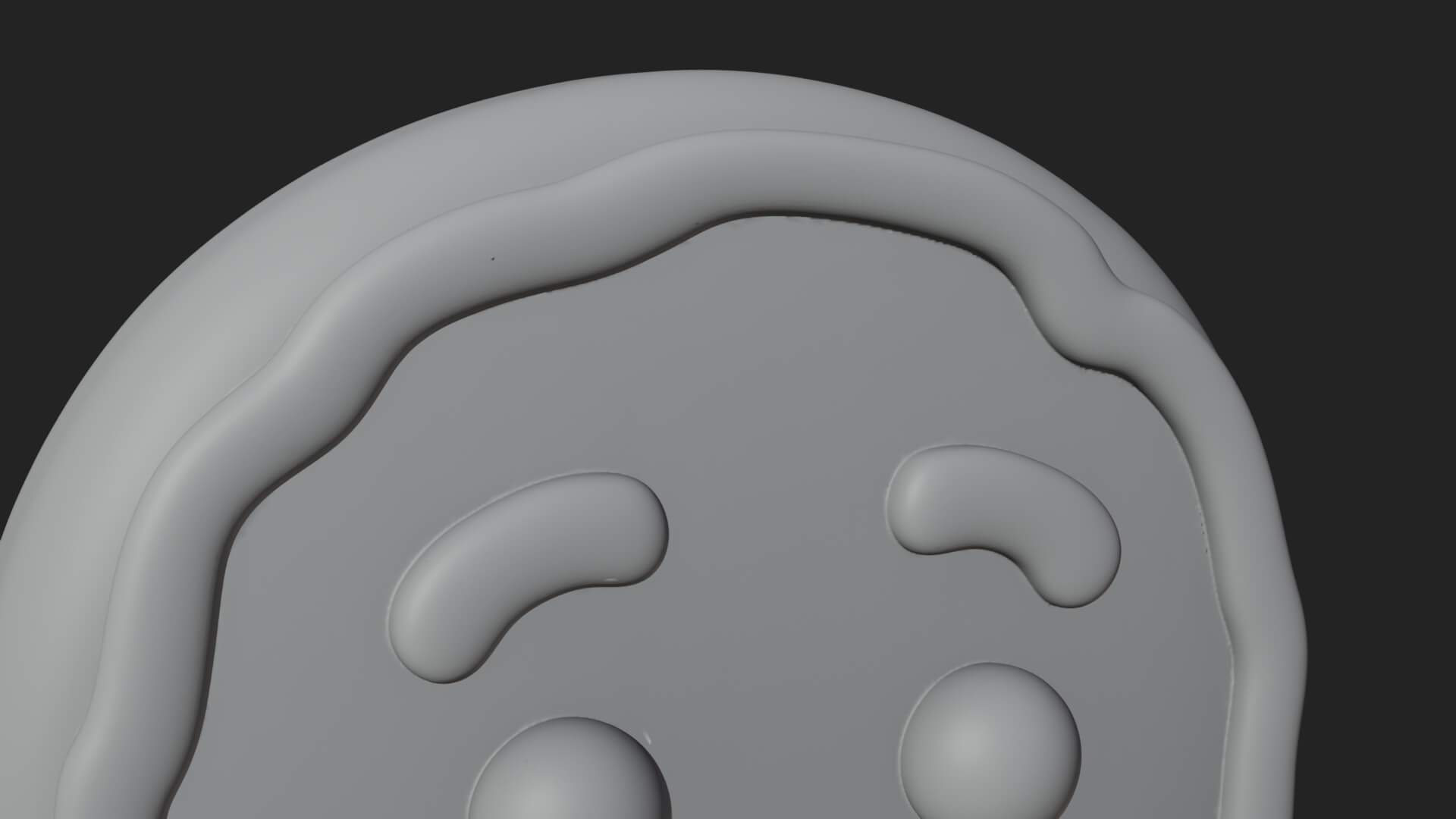 Gingerbread Man Cookie Ornament Design 3 3d Print Model 3D Model