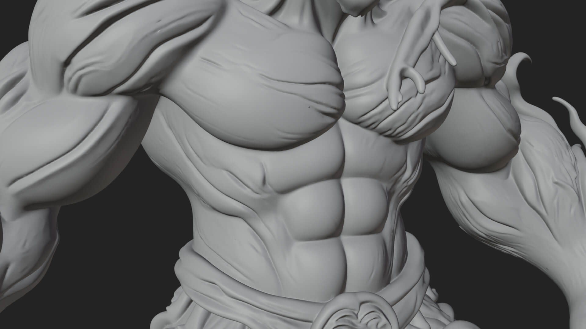 Gnarled Tree Creature Statue Design 5 3D Print Model 3D Model