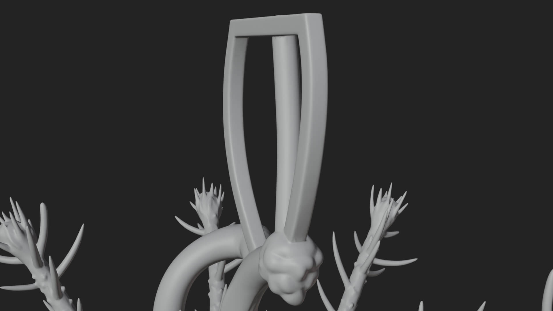 Golden Christmas Bells Ornament Design 6 3D Print Model 3D Model