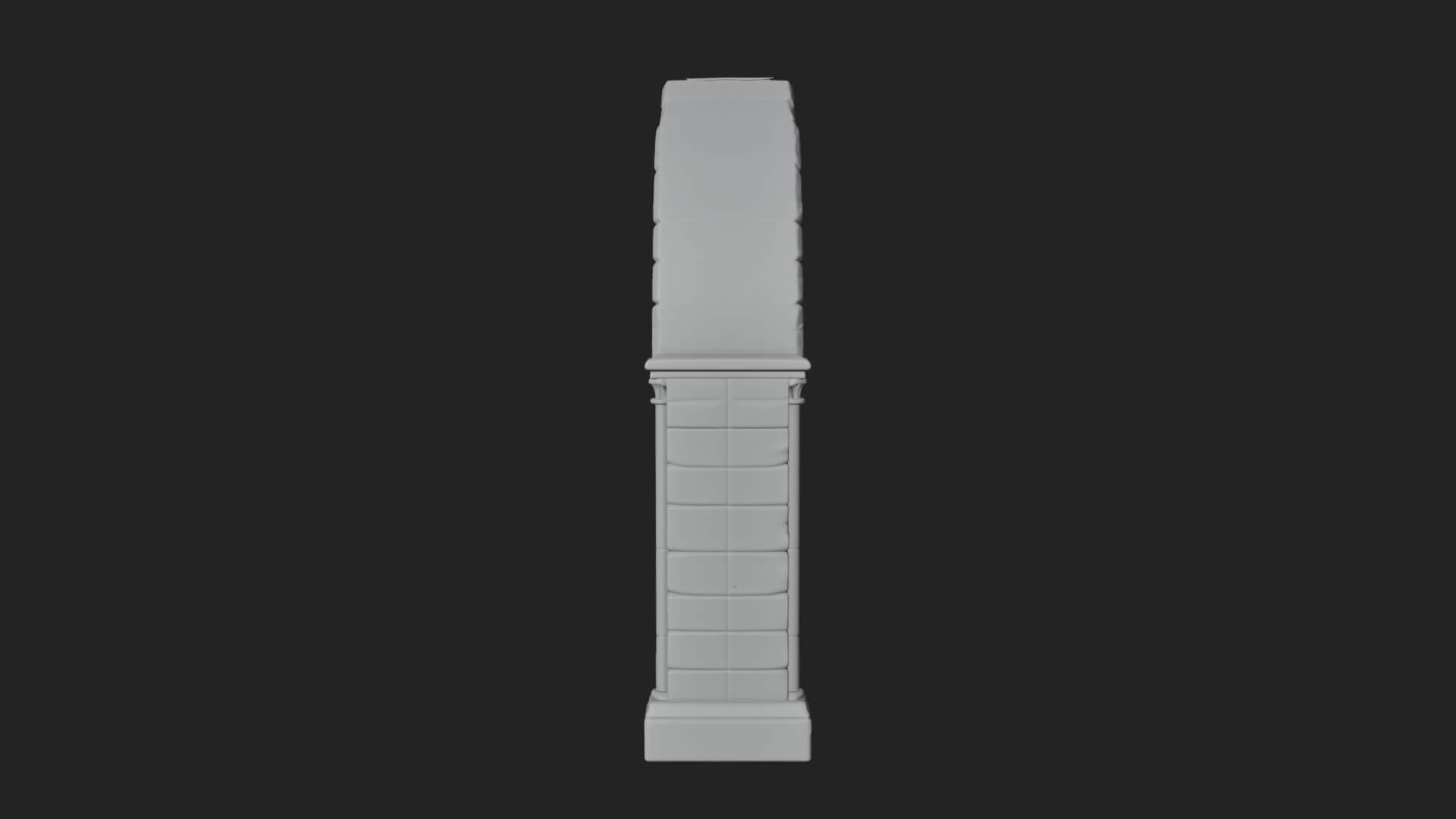 Gothic Arch Doorway Model Design 10 3D Print Model 3D Model