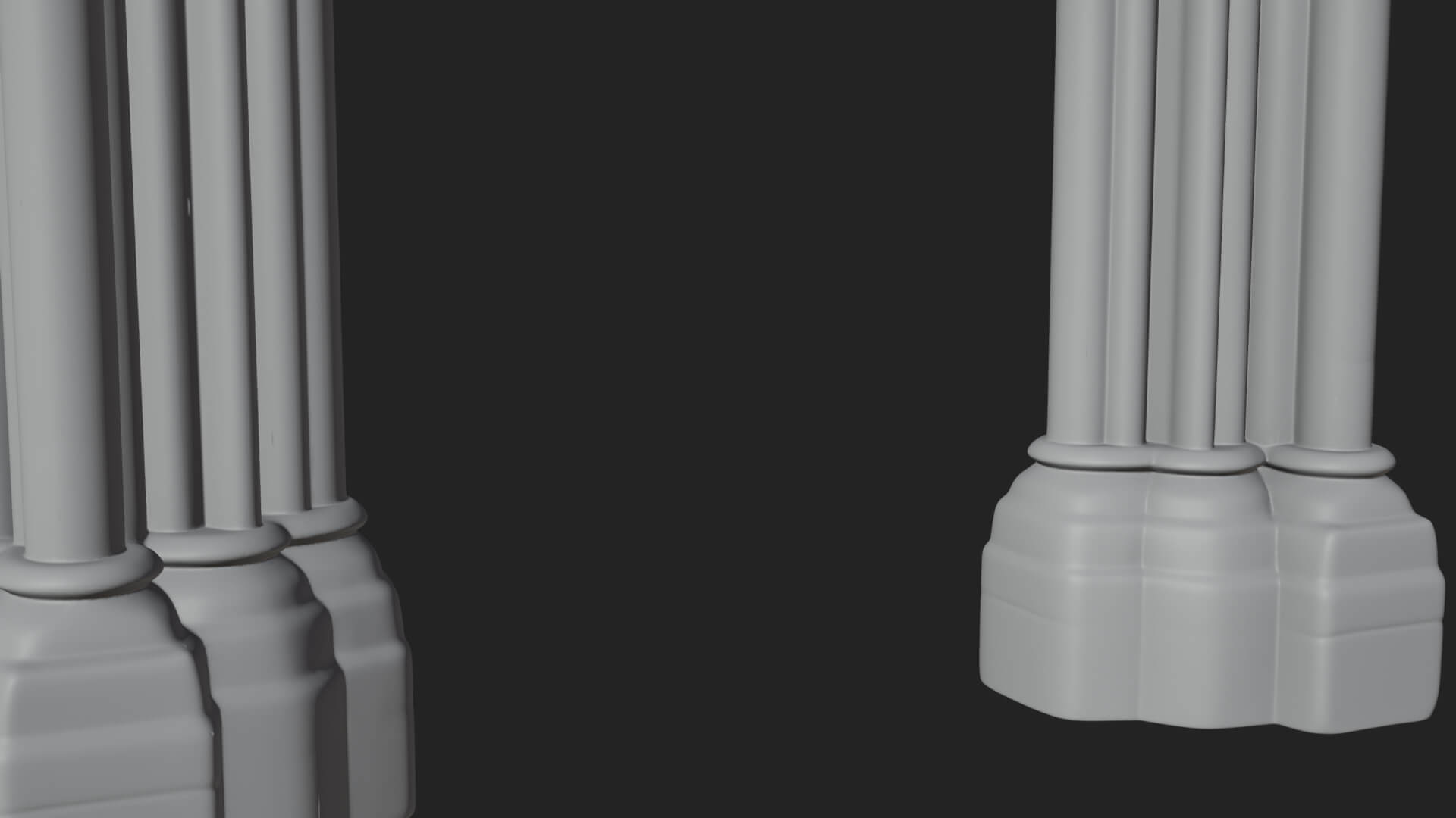 Gothic Arch Doorway Model Design 11 3D Print Model 3D Model