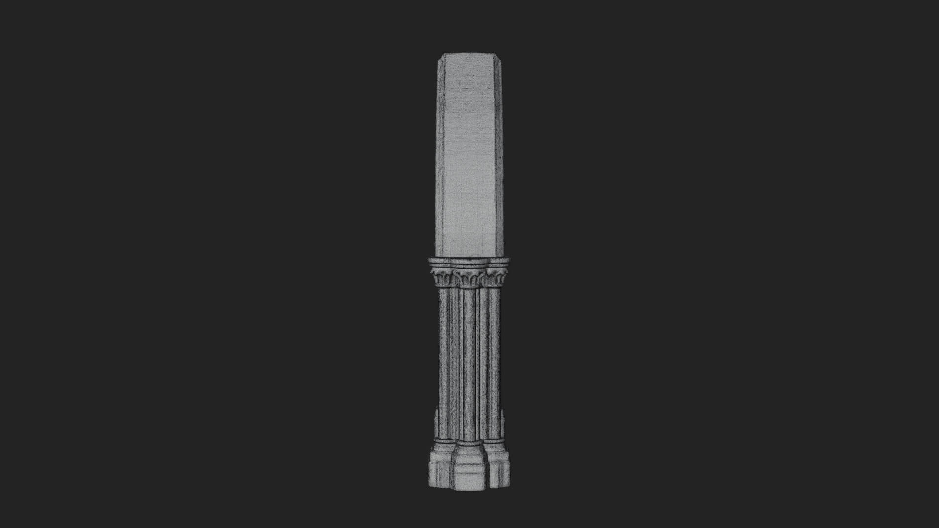 Gothic Arch Doorway Model Design 11 3D Print Model 3D Model