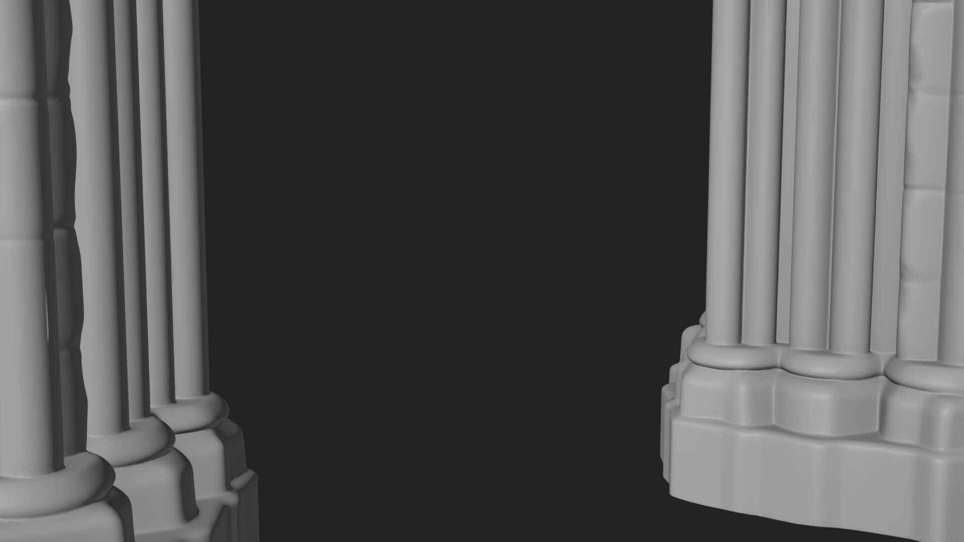 Gothic Arch Doorway Model Design 15 3D Print Model 3D Model