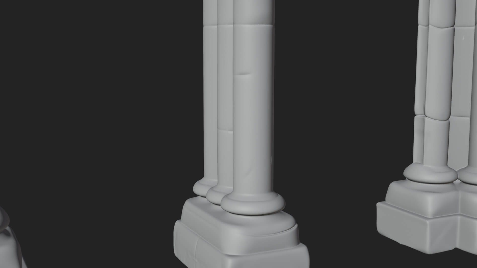 Gothic Arch Doorway Model Design 16 3D Print Model 3D Model
