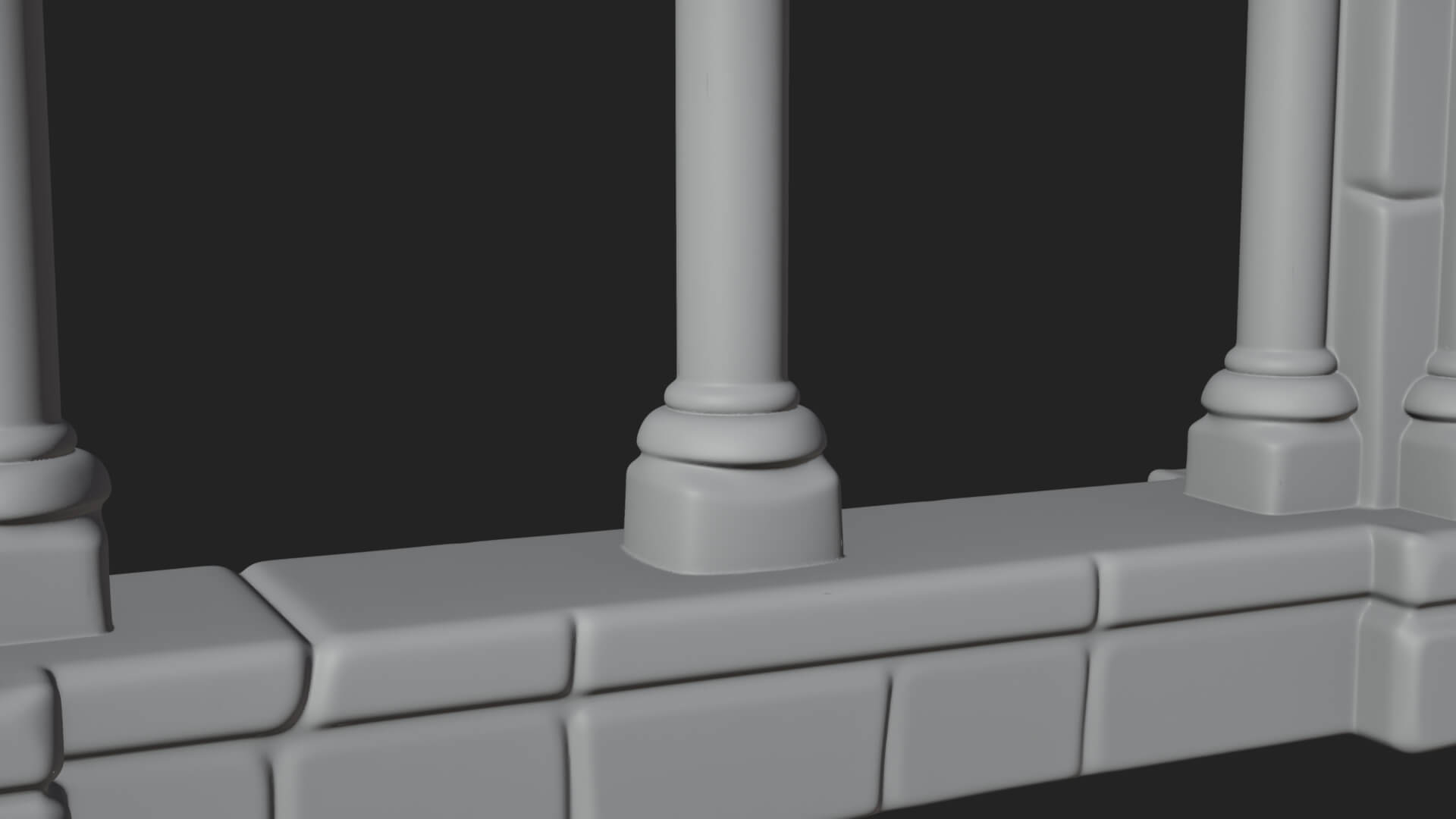 Gothic Arch Doorway Model Design 5 3D Print Model 3D Model