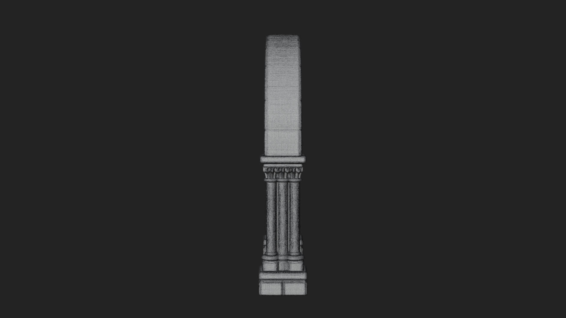 Gothic Arch Doorway Model Design 5 3D Print Model 3D Model